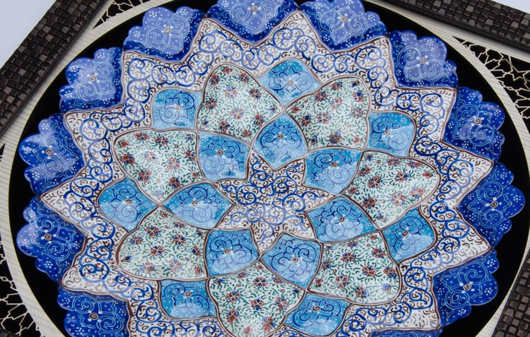قاب میناکاری شده اصفهان